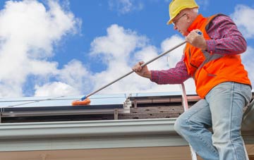 Auchleven soft wash roof cleaning